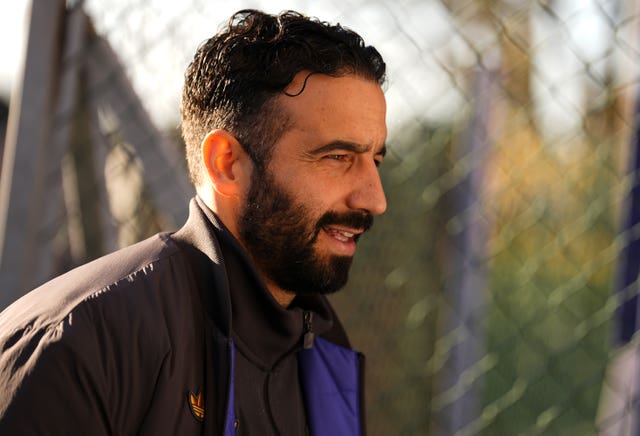 Ruben Amorim was annoyed not to win