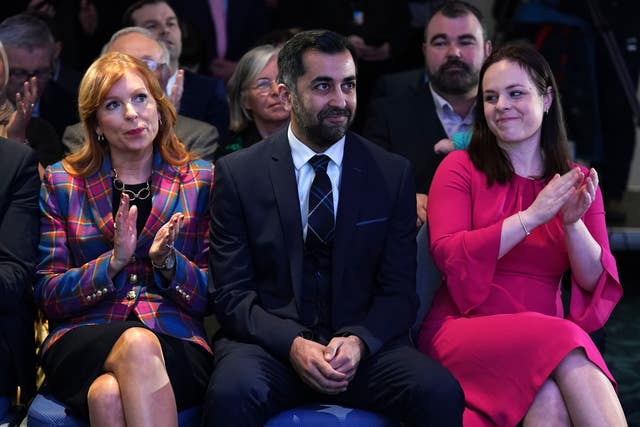 Ash Regan, Humza Yousaf and Kate Forbes