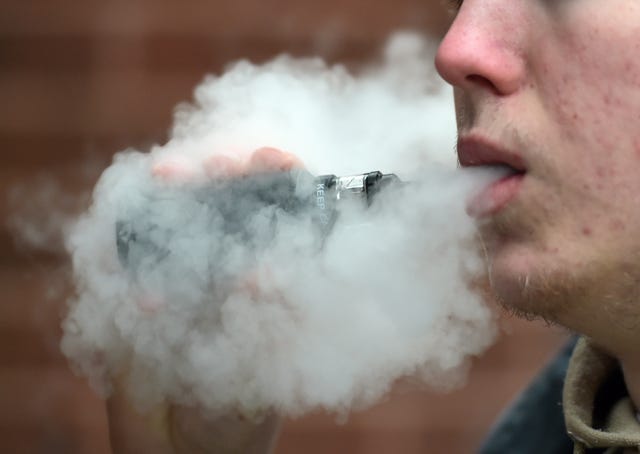 Young people smoking tobacco