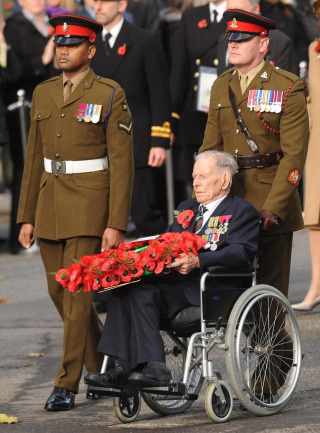 Johnson Beharry and Harry Patch