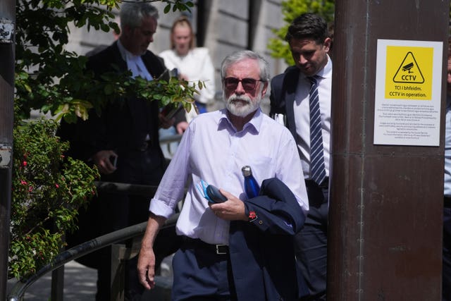 Gerry Adams legal action