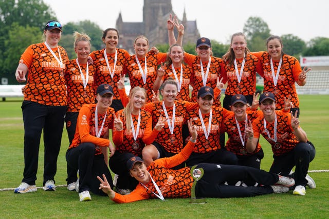 The Blaze v Southern Vipers – Charlotte Edwards Cup 2023 Finals Day – Final – New Road