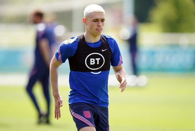 Phil Foden is a fitness doubt for the finaL