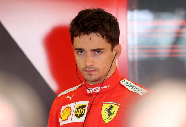 Charles Leclerc is widely viewed as the future of Ferrari (David Davies/PA)