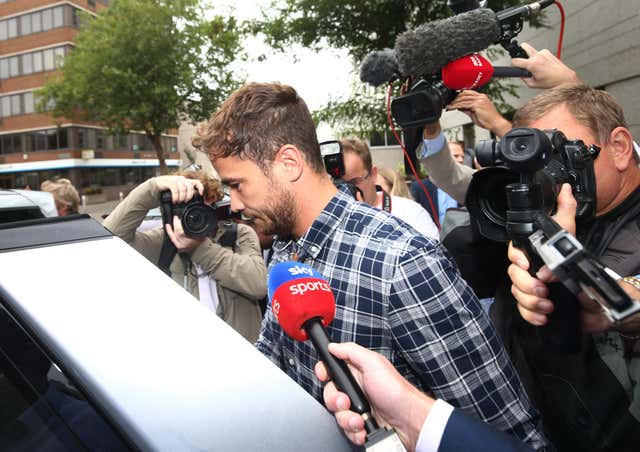 Danny Cipriani leaves Jersey Magistrates’ Court