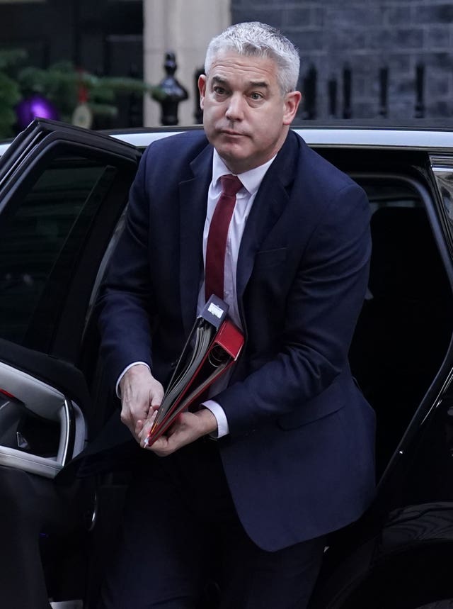 Health Secretary Steve Barclay 