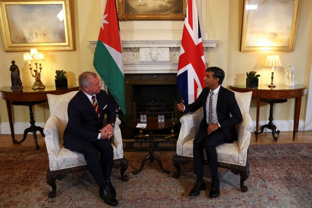 King Abdullah II, King of Jordan UK visit
