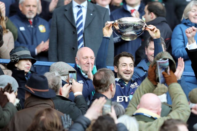 Greig Laidlaw kicked Scotland to victory in 2017