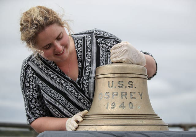USS Osprey bell returned