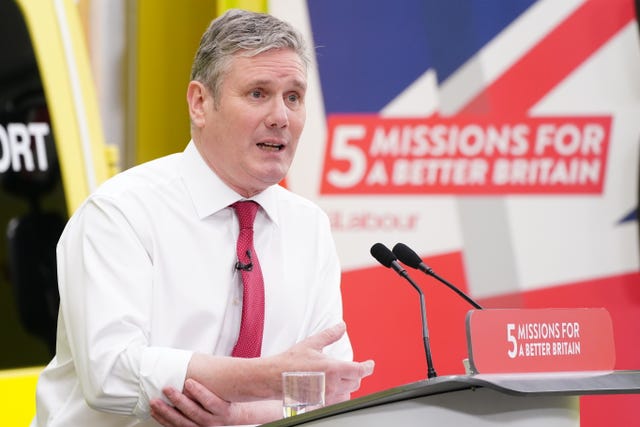 Sir Keir Starmer NHS speech