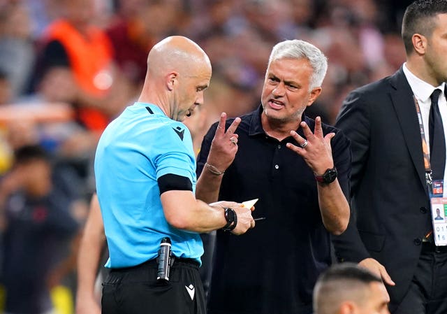 UEFA banned Mourinho for four matches over the abuse he directed towards English referee Anthony Taylor at last month's Europa League final