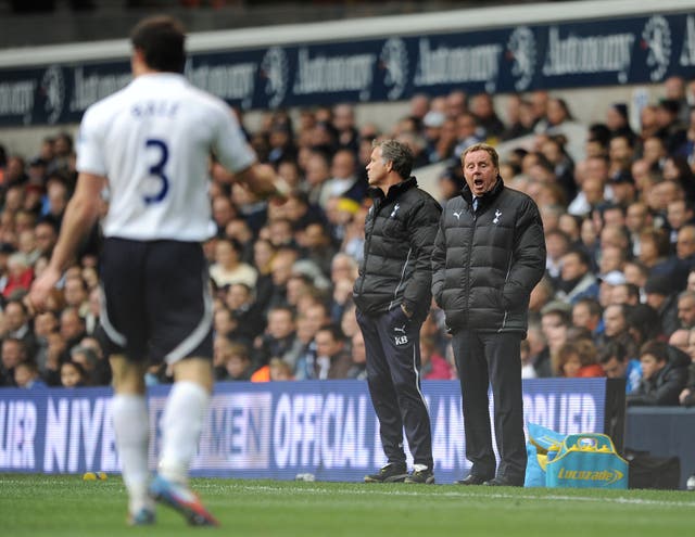 Harry Redknapp managed Spurs between 2008 and 2012