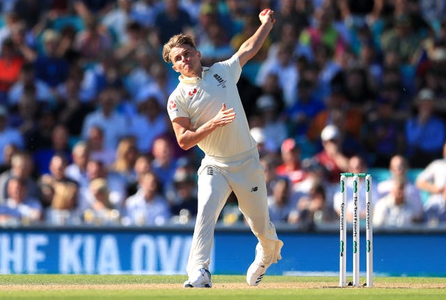 Sam Curran is set to battle with Chris Woakes for the final seam bowling spot