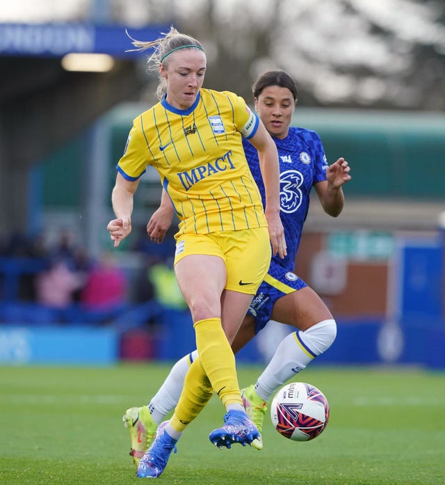 Quinn (left) Kerr (right) have also encountered each other in the Women's Super League 