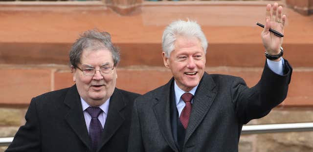 Bill Clinton in Ulster