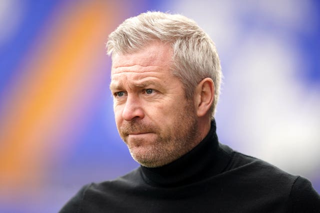 Leicester manager Willie Kirk (Mike Egerton/PA)