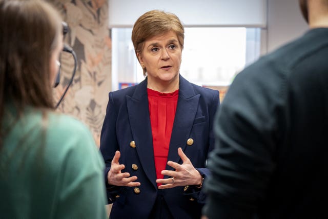 Nicola Sturgeon opens Harper House