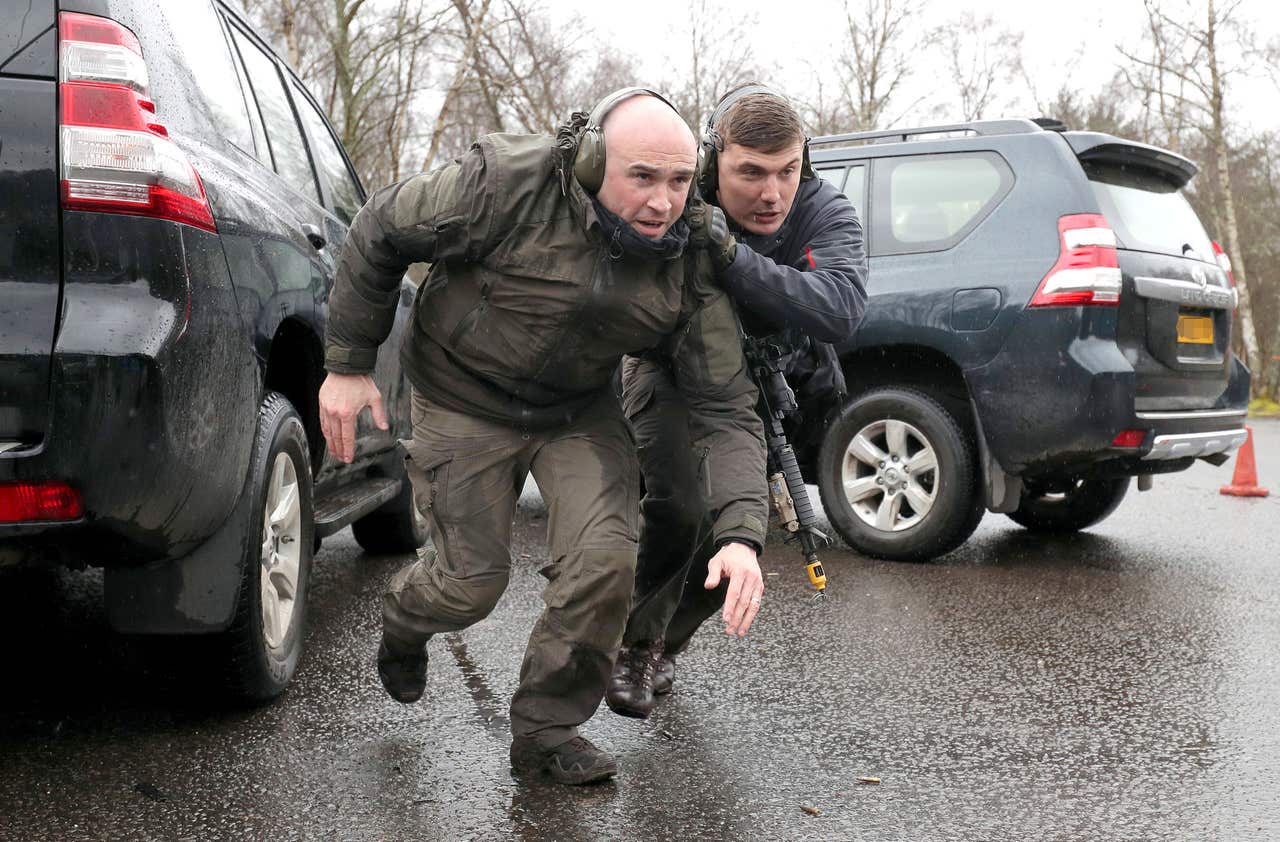 Army ‘bodyguard’ unit shows off its skills Shropshire Star