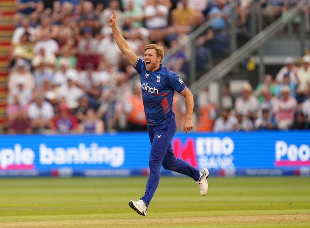 David Willey is putting his hand up for selection.