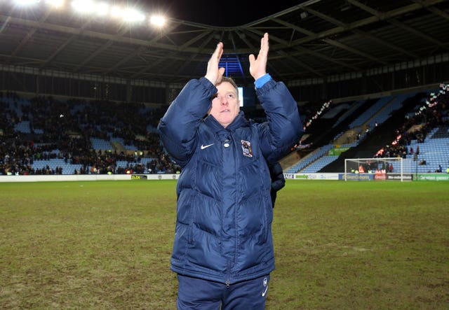 Mark Robins guided Coventry to a shock win over Stoke