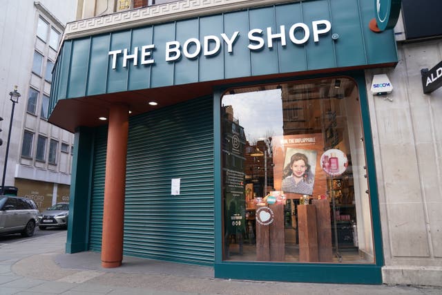 The Body Shop administration