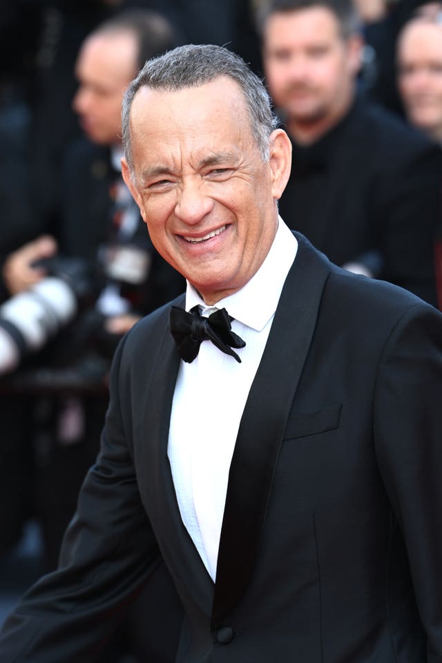 Tom Hanks attending Cannes Film Festival
