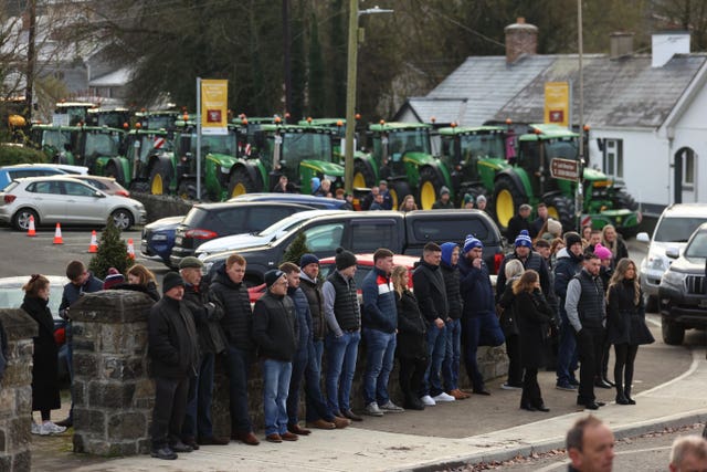 Alan McCluskey funeral