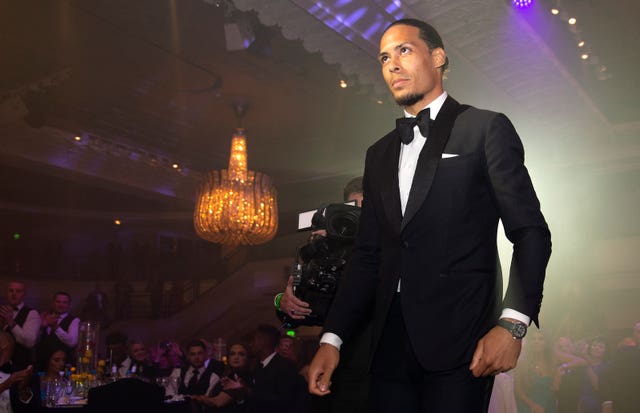 Virgil van Dijk won the PFA Player of the Year Award 