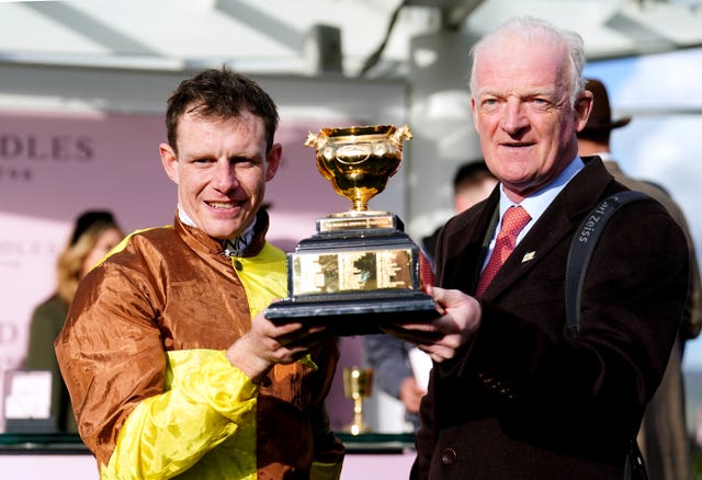 Paul Townend (left) and Willie Mullins seek more big-race glory