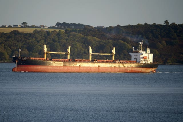Drugs seizure on cargo ship