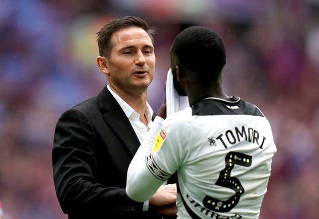 Frank Lampard took Derby to the Sky Bet Championship play-off final