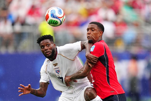 Ezri Konsa in action for England