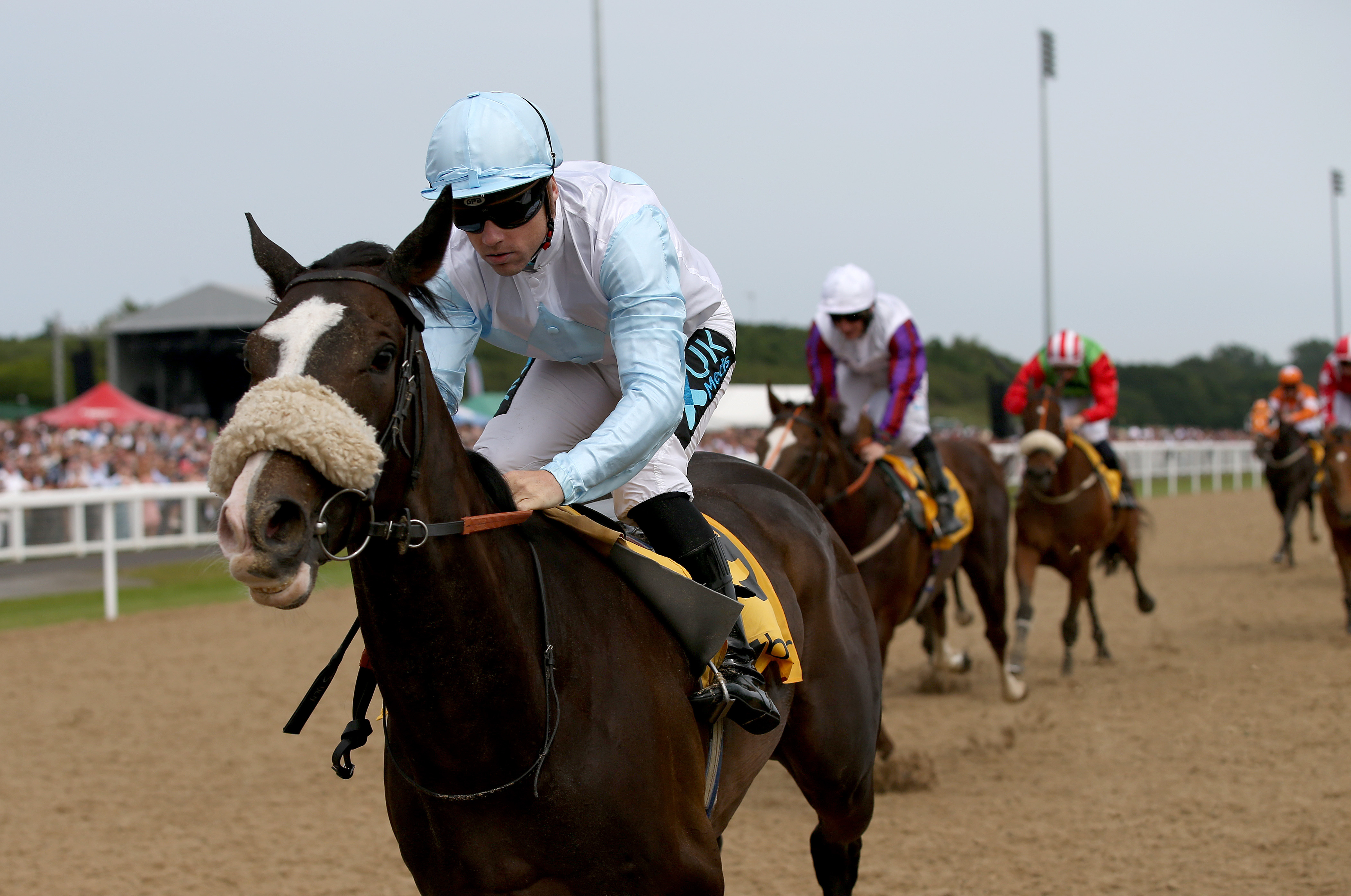 Carnwennan and Stevie Donohoe seen winning the Northumberland Vase at Newcastle will head to York later this month (Clint Hughes/PA Images)