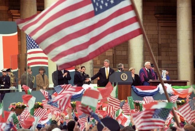 Politics – Republic of Ireland Visit – USA President Bill Clinton – Dublin