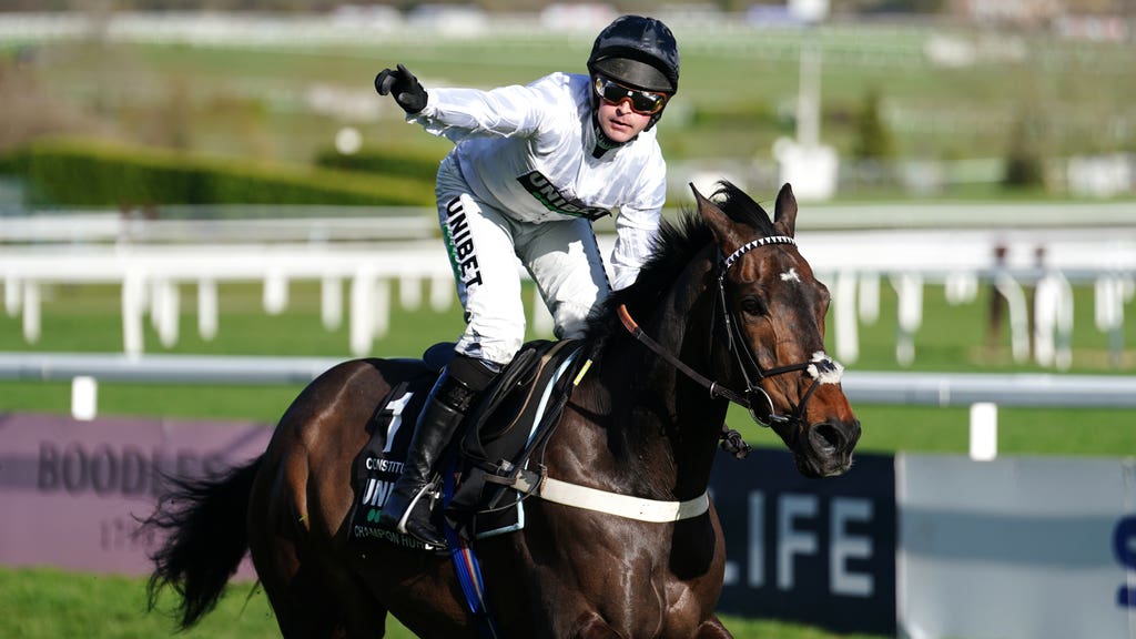 Constitution Hill storms up the Cheltenham hill to Champion Hurdle glory