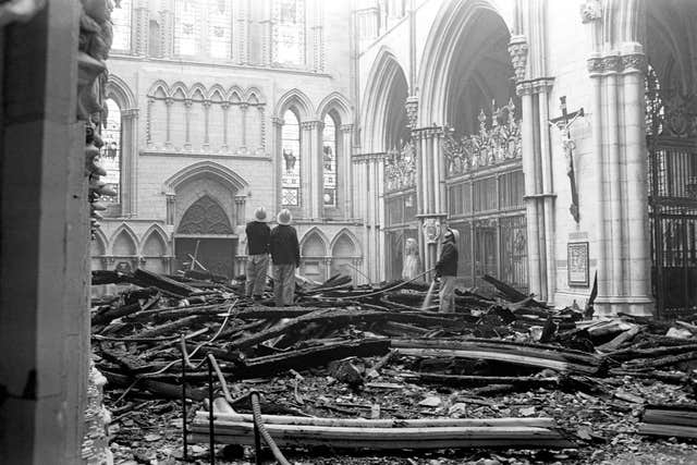 Disasters and Accidents – York Minster Fire – 1984