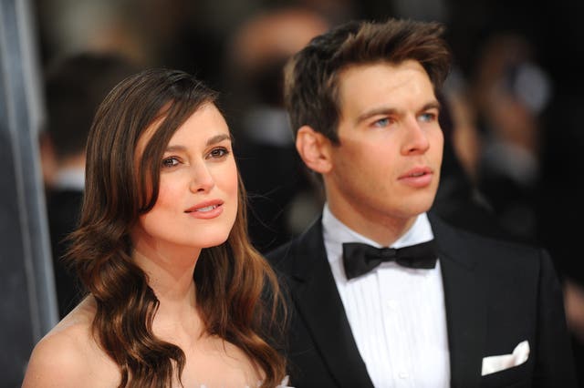 Keira Knightley with James Righton