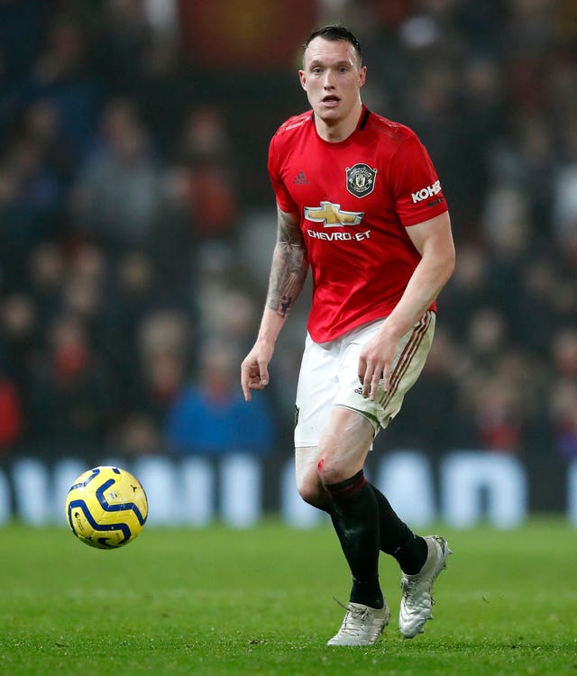 Manchester United's Phil Jones is wanted by Wayne Rooney 