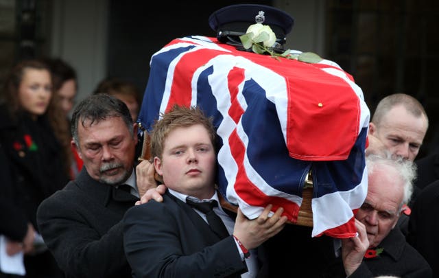 David Black funeral