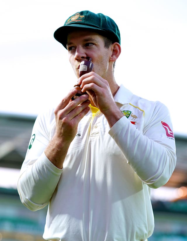 Tim Paine lifted the urn after a 2-2 draw in England in 2019.