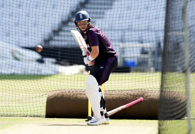 England’s Ollie Pope during a nets session at Headingley