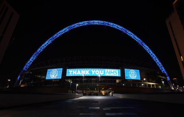 Wembley thanks the hardworking NHS staff battling coronavirus