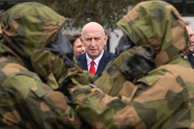 John Healey visit Stavanger