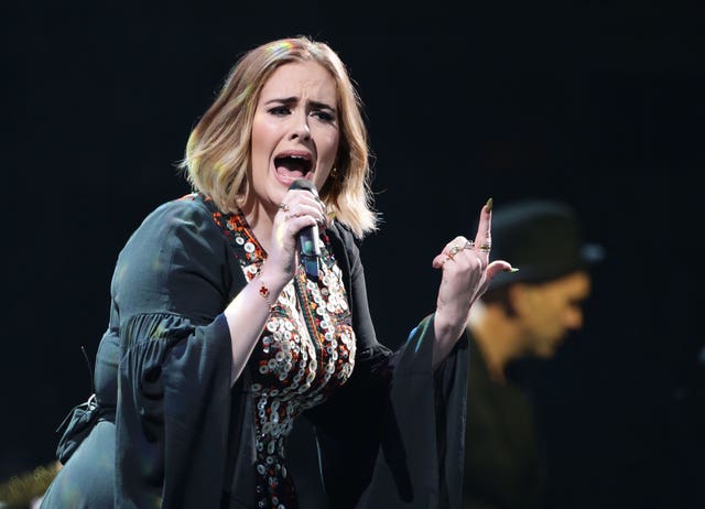 Adele makes the top 10 