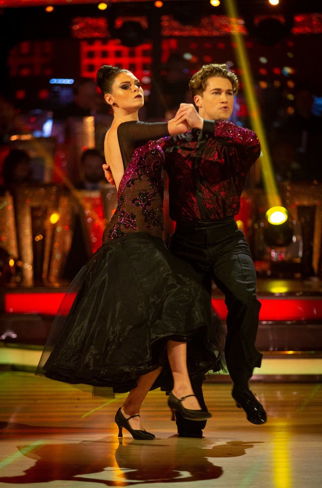 AJ Pritchard and Lauren Steadman  on Strictly Come Dancing 2018