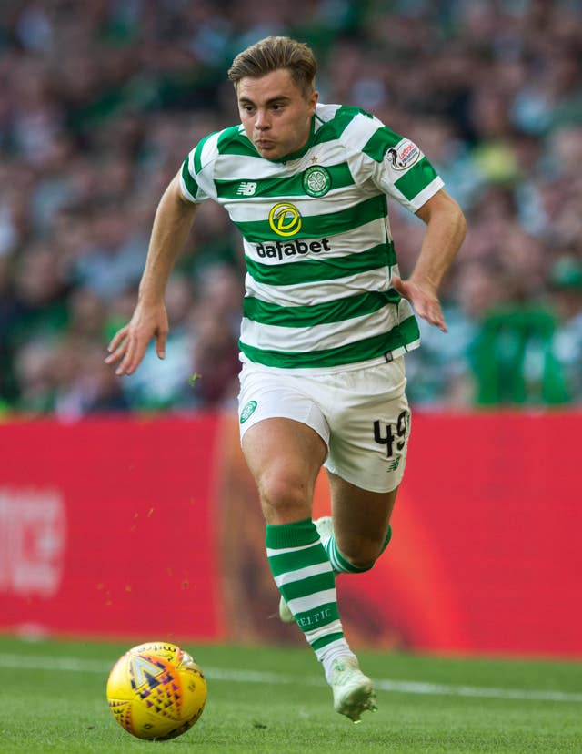 James Forrest is nominated for two awards