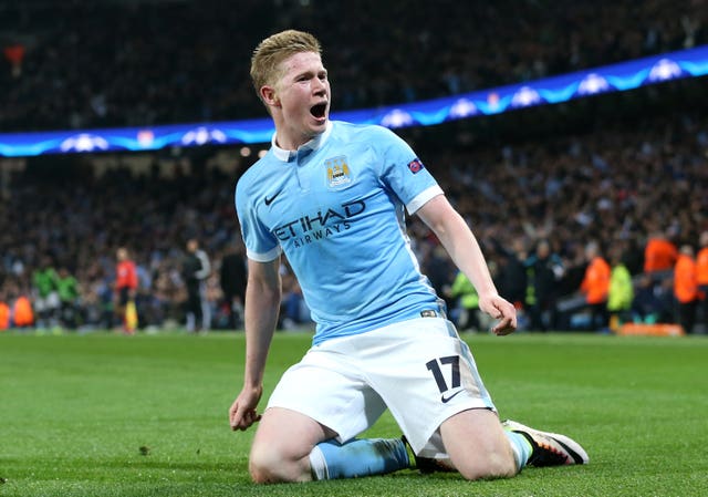 Kevin De Bruyne and his Manchester City team-mates could be crowned Premier League champions this weekend.