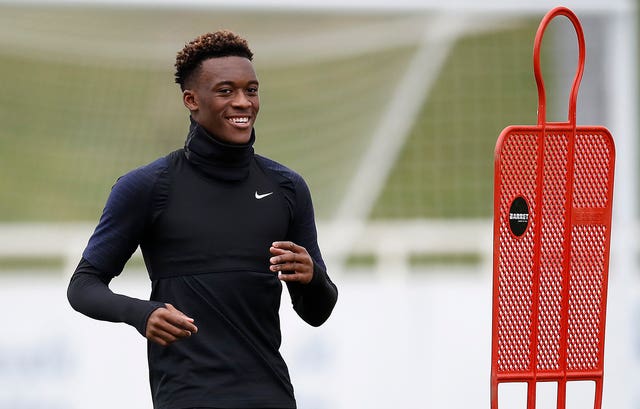 Callum Hudson-Odoi has been called into the senior England squad for the first time.