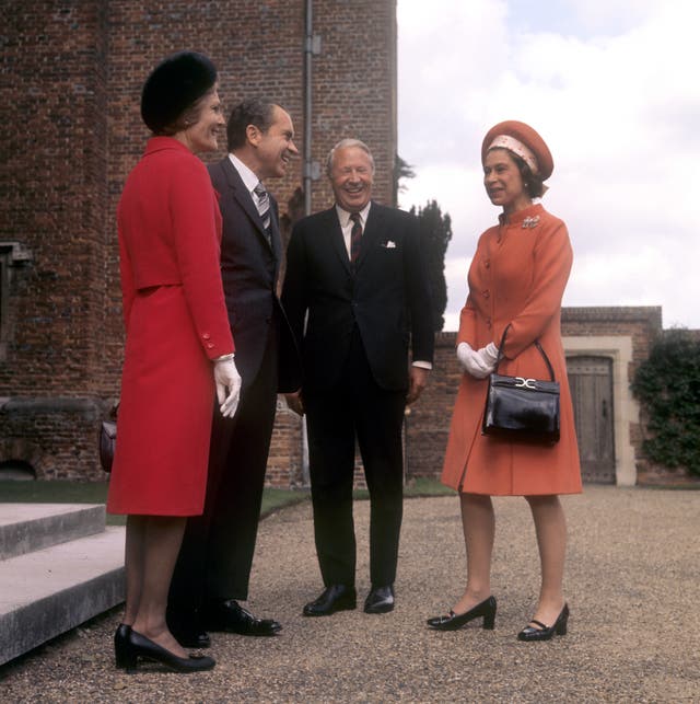 Richard Nixon visit to the UK