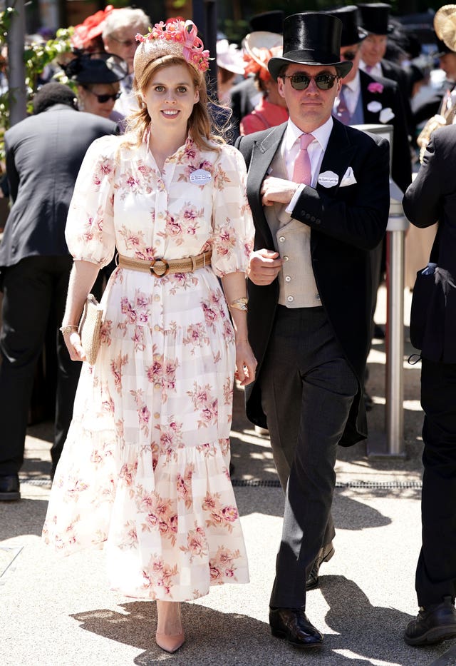 Princess Beatrice and husband Edoardo Mapelli Mozzi 